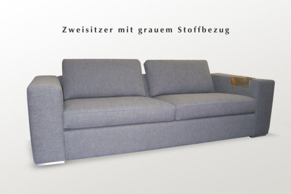 Couchgarnitur mit Stoffbezug