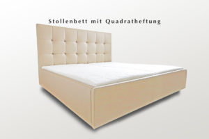 Doppelbett Leder weiß freischwebend